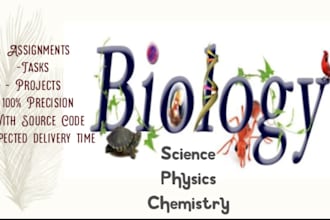 help in science biology physics and chemistry assignments