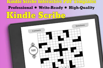 create interactive kindle scribe pdfs