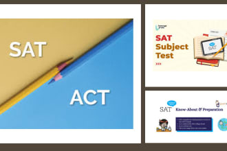 be your professional and expert tutor for sat and act