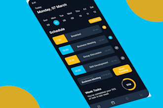 do  uiux for mobile app and web app UI design with figma