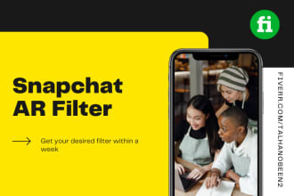 develop premium snapchat filters in the lens studio