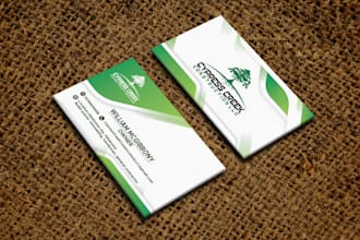 design business card and letterhead