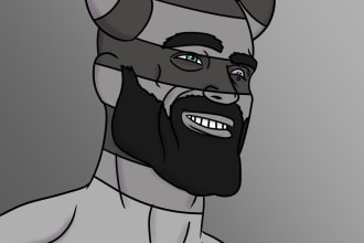 draw your character in the style of an iconic scene or meme