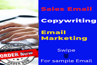 write persuasive sales email copywriting for email marketing