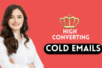 write high converting cold emails
