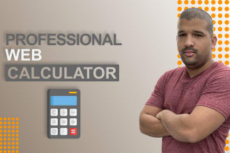 build a custom web calculator using javascript or react