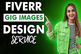 design fiverr gig thumbnail and gig image cover