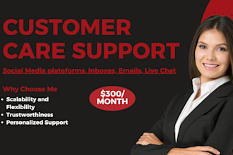 be your reliable online customer support representative