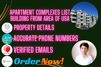 provide you apartment complexes list