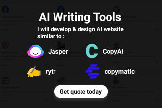 develop saas similar to jasper, copyai, rytr using chatgpt