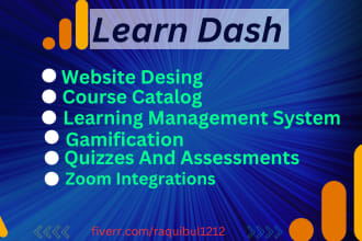 customize and build learndash, lifterlms, learnpress elearning lms