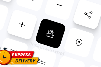 design a simple and awesome icon set