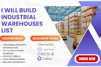 build industrial warehouses list