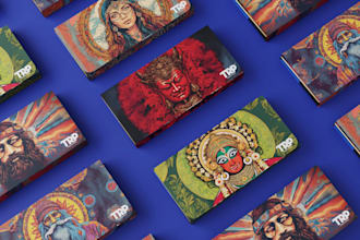 design modern print ready packaging box for your product