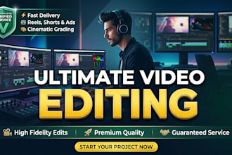 edit engaging cinematic reels and youtube shorts