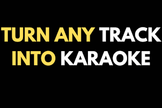 remove vocals and deliver studio quality karaoke