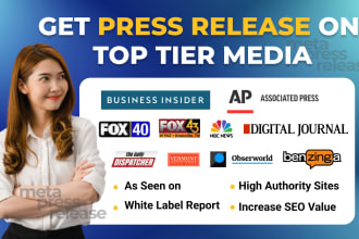 do press release distribution on top tier media