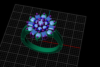 create 3d jewelry design professionally for 3d printing jewelry cad dream