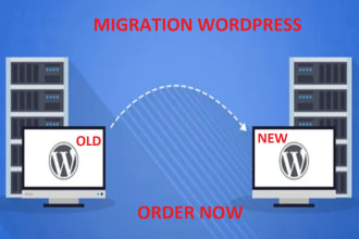 domain transfer, backup,  migrate wordpress website
