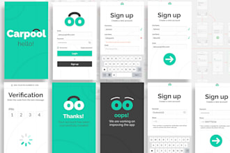 develop carpooling app, ridesharing app, taxi app, transportation app, truck app