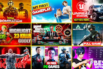 design eye catchy gta 5, valorant, apexlegends, pubg, and warzone thumbnail