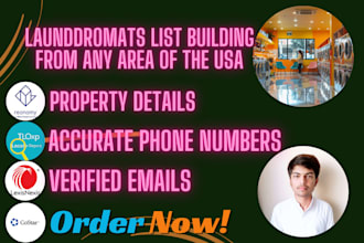 provide you laundromats list