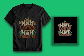 illustrate trendy t shirt