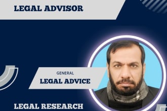 give general legal advice on any issue and do legal research