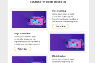 convert your design layout into HTML email template
