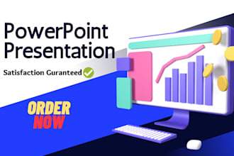 create modren and professional powerpoint presentation