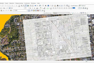 georeferenced your autocad , jpeg and tiff files
