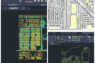 georeferenced your autocad , jpeg and tiff files
