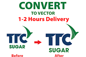 vector tracing and logo vector conversion