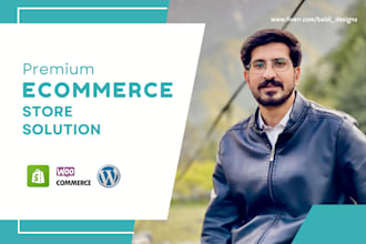 create ecommerce website store