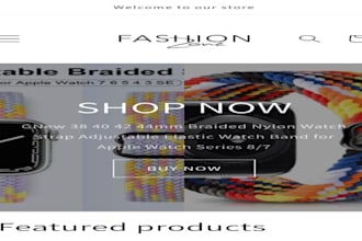 create shopify dropshipping store shopify website