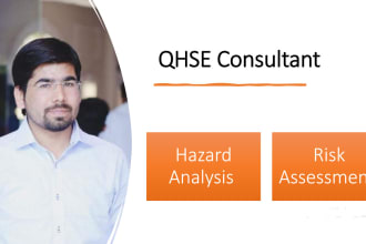 assist in chemical fire process safety hazard analysis, quality risk assessment
