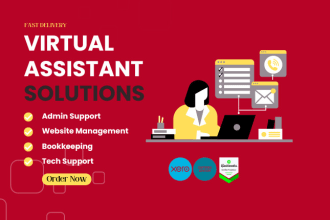 be your personal administrative tech virtual assistant