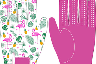 design sublimation golf gloves design for you