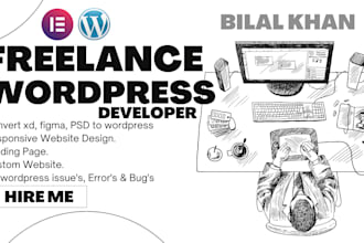 create professional responsive wordpress website design