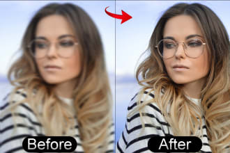 fix blurry photos, upscale and enhance resolution of photos