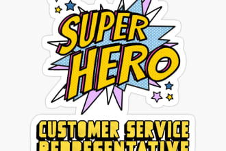 do customer service, call center rep, and admin work