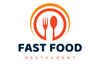 design fast food restaurant logo and coffee shop
