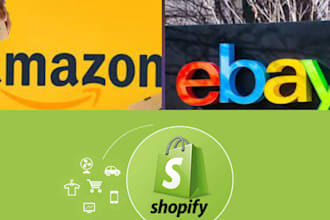 do SEO backlinks for your shopify, etsy , amazon, ebay