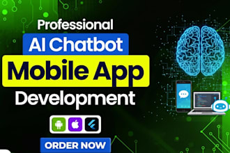 develop ai mobile app, ai integration ios app, android app, mobile app developer