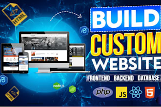 do website development , custom website development ,website coder