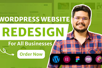 redesign, revamp, clone or customize wordpress website
