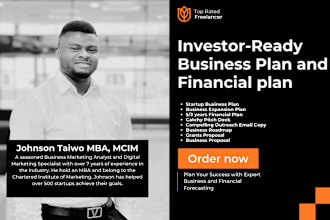 write detailed business plan for startup, grants, sba loan, business plan writer