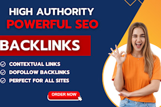 rank your website by high quality backlinks, manual linkbuilding service