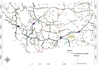 do live heat, boundary, county map based on area or postal code