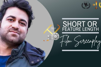 write your short film or feature film screenplay